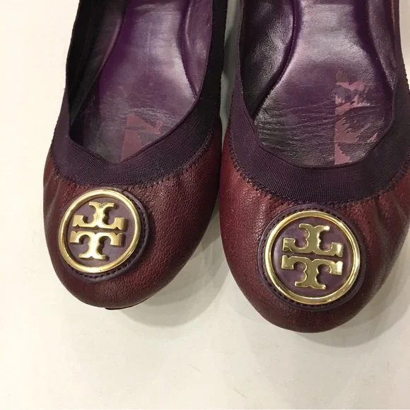 Tory Burch Caroline ballet flats Purple Size 7 - Picture 6 of 13